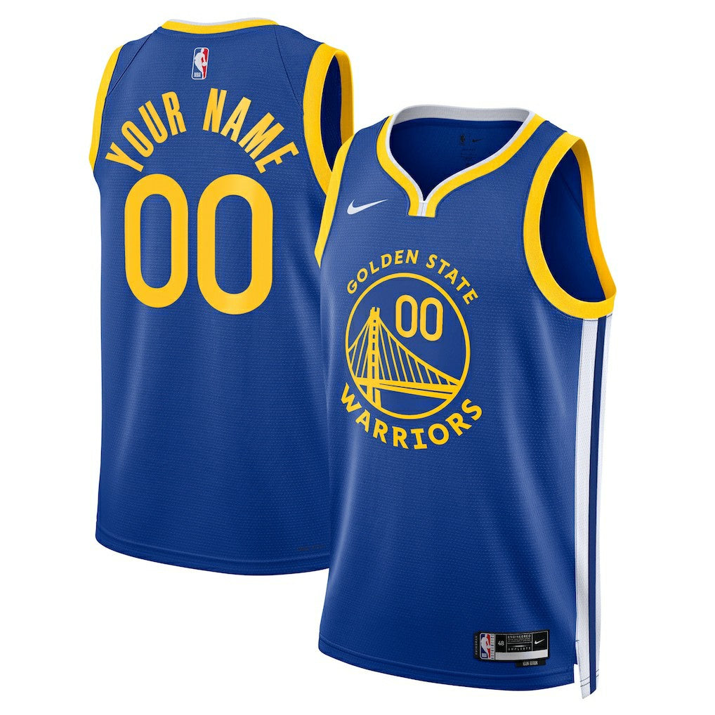 Golden State Warriors Unisex Swingman Custom Jersey Royal sale - Icon Edition shop
