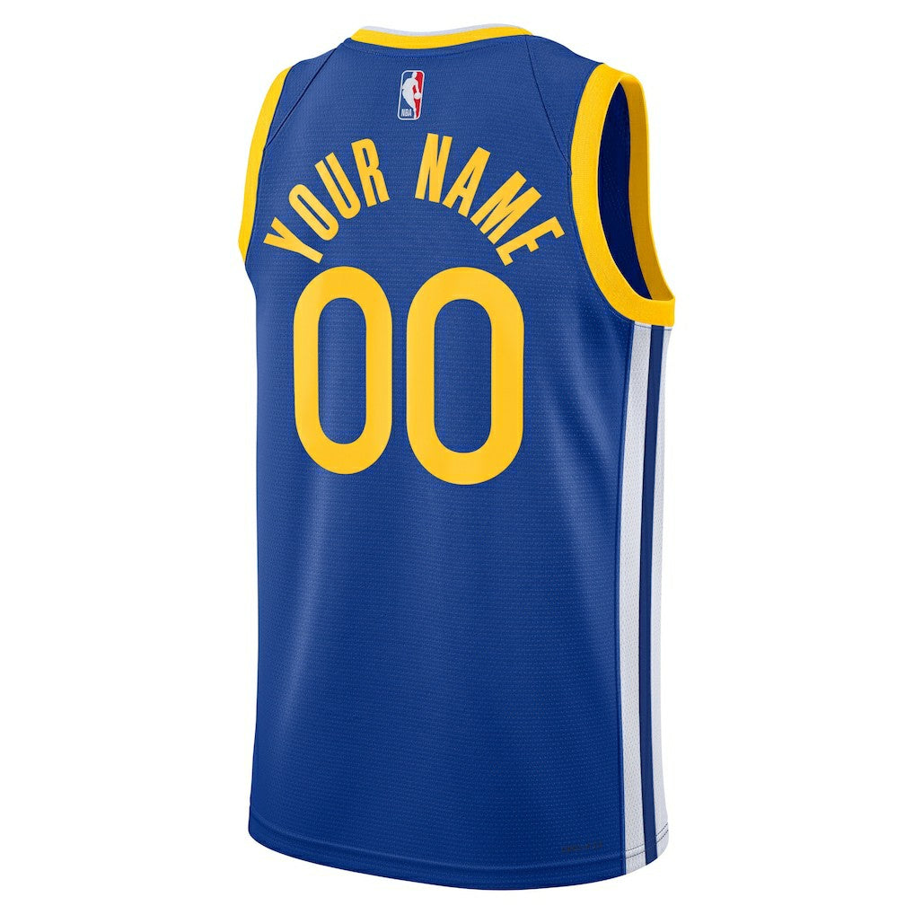 Golden State Warriors Unisex Swingman Custom Jersey Royal sale - Icon Edition shop