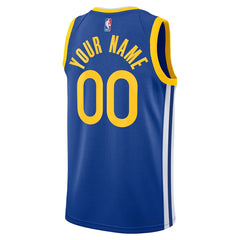 Golden State Warriors Unisex Swingman Custom Jersey Royal sale - Icon Edition shop