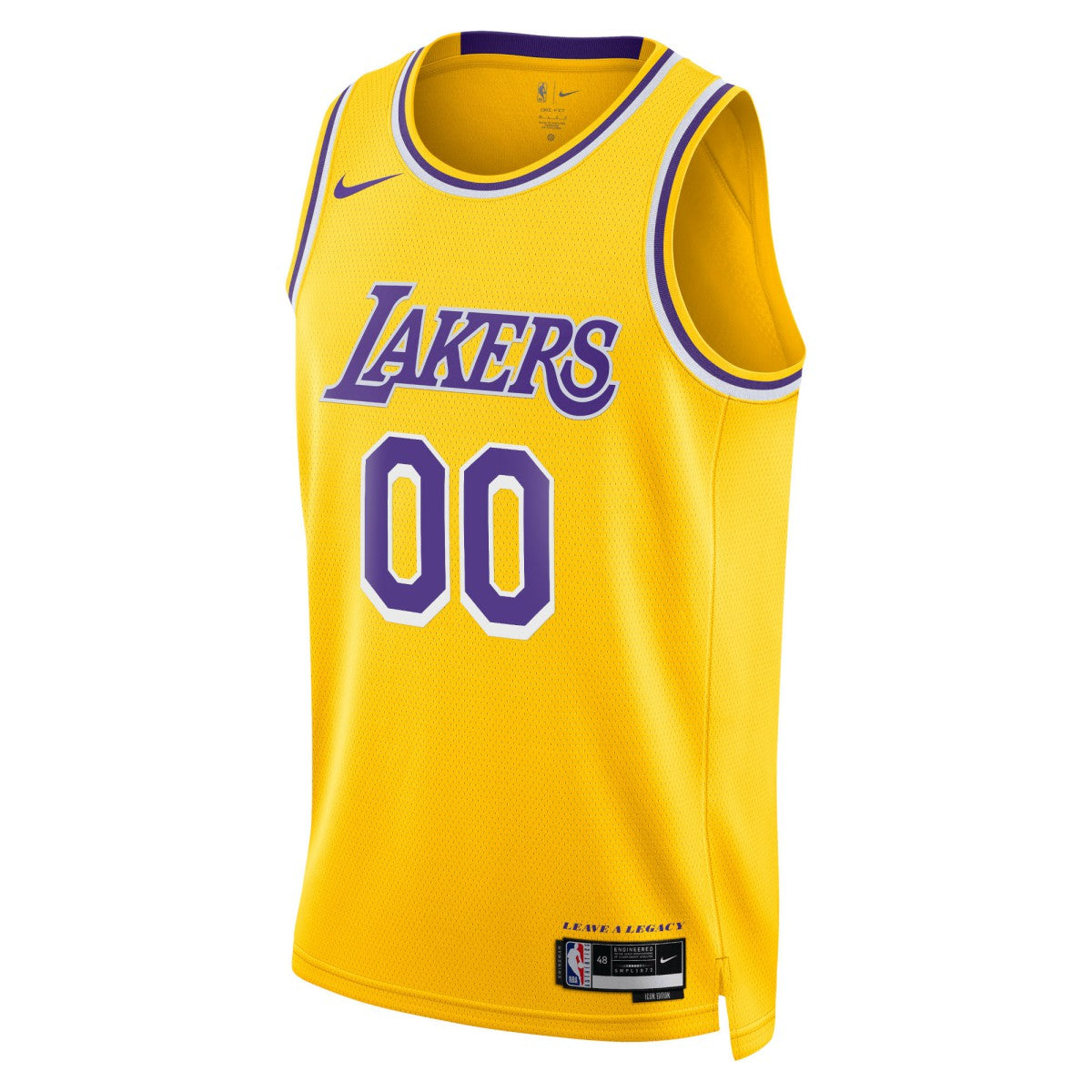 Los Angeles Lakers Unisex Swingman Custom Jersey Gold - Icon Edition cheap