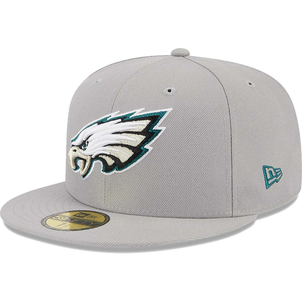 Philadelphia Eagles New Era Omaha 59FIFTY Fitted Hat - Gray cheap
