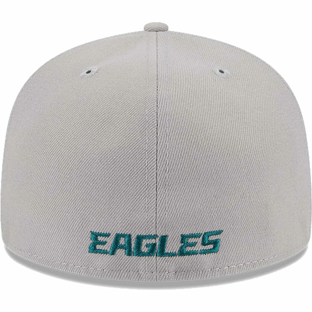Philadelphia Eagles New Era Omaha 59FIFTY Fitted Hat - Gray cheap