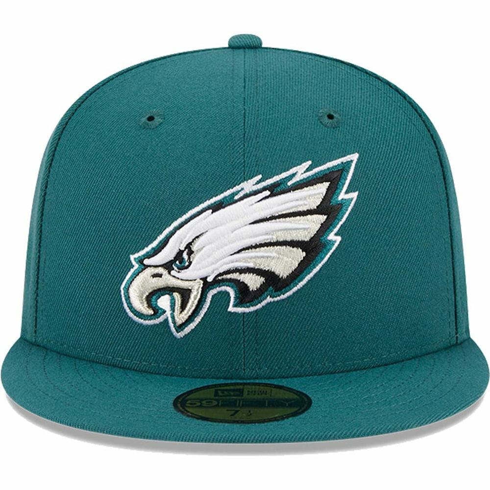 Philadelphia Eagles New Era Omaha 59FIFTY Fitted Hat - Midnight Green online