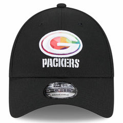 Green Bay Packers New Era 2023 NFL Crucial Catch 9FORTY Adjustable Hat - Black for sale