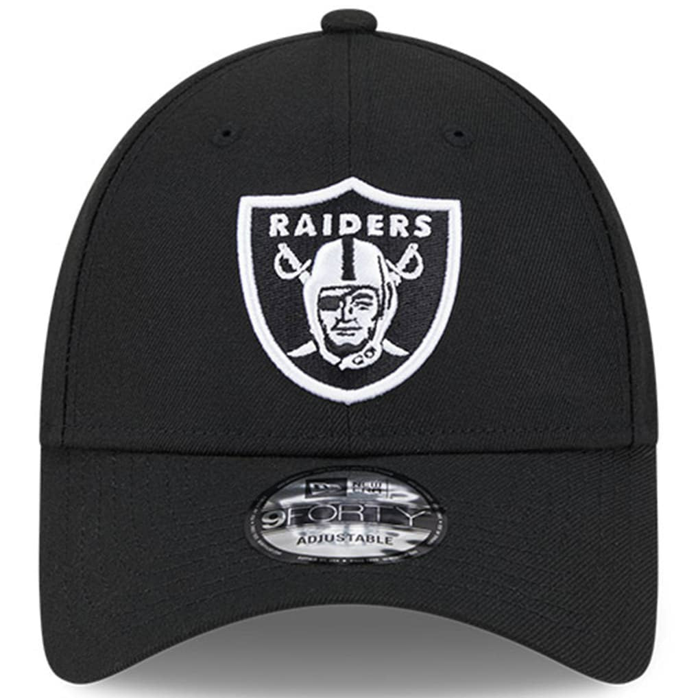 Las Vegas Raiders New Era 2023 NFL Crucial Catch 9FORTY Adjustable Hat - Black online