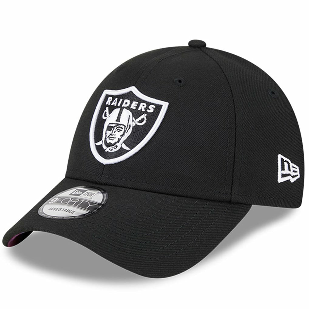 Las Vegas Raiders New Era 2023 NFL Crucial Catch 9FORTY Adjustable Hat - Black online