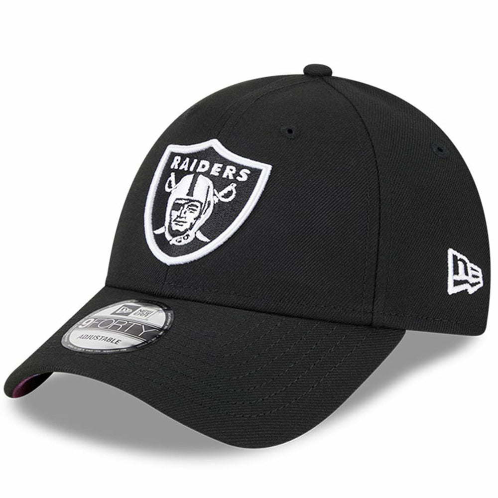 Las Vegas Raiders New Era 2023 NFL Crucial Catch 9FORTY Adjustable Hat - Black online