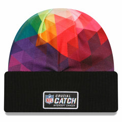 Green Bay Packers New Era 2023 NFL Crucial Catch Cuffed Knit Hat - Black sale