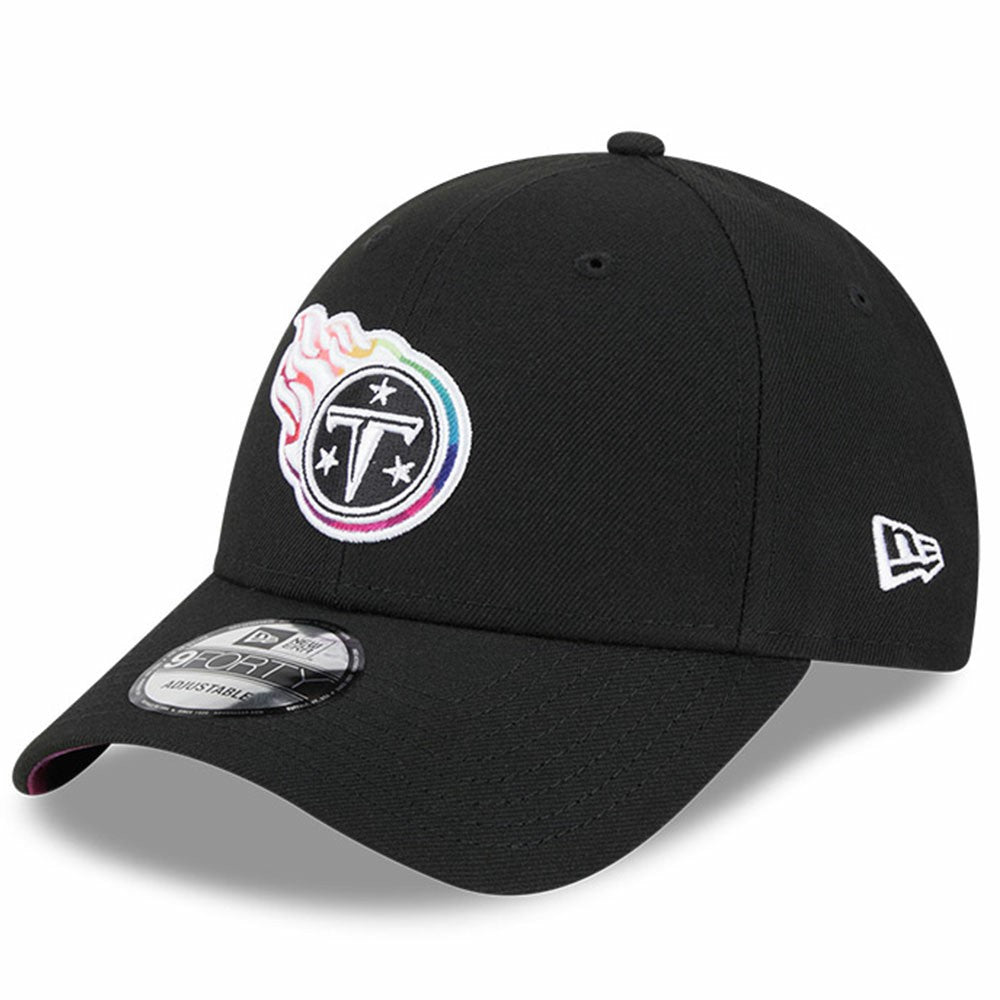 Tennessee Titans New Era 2023 NFL Crucial Catch 9FORTY Adjustable Hat - Black online
