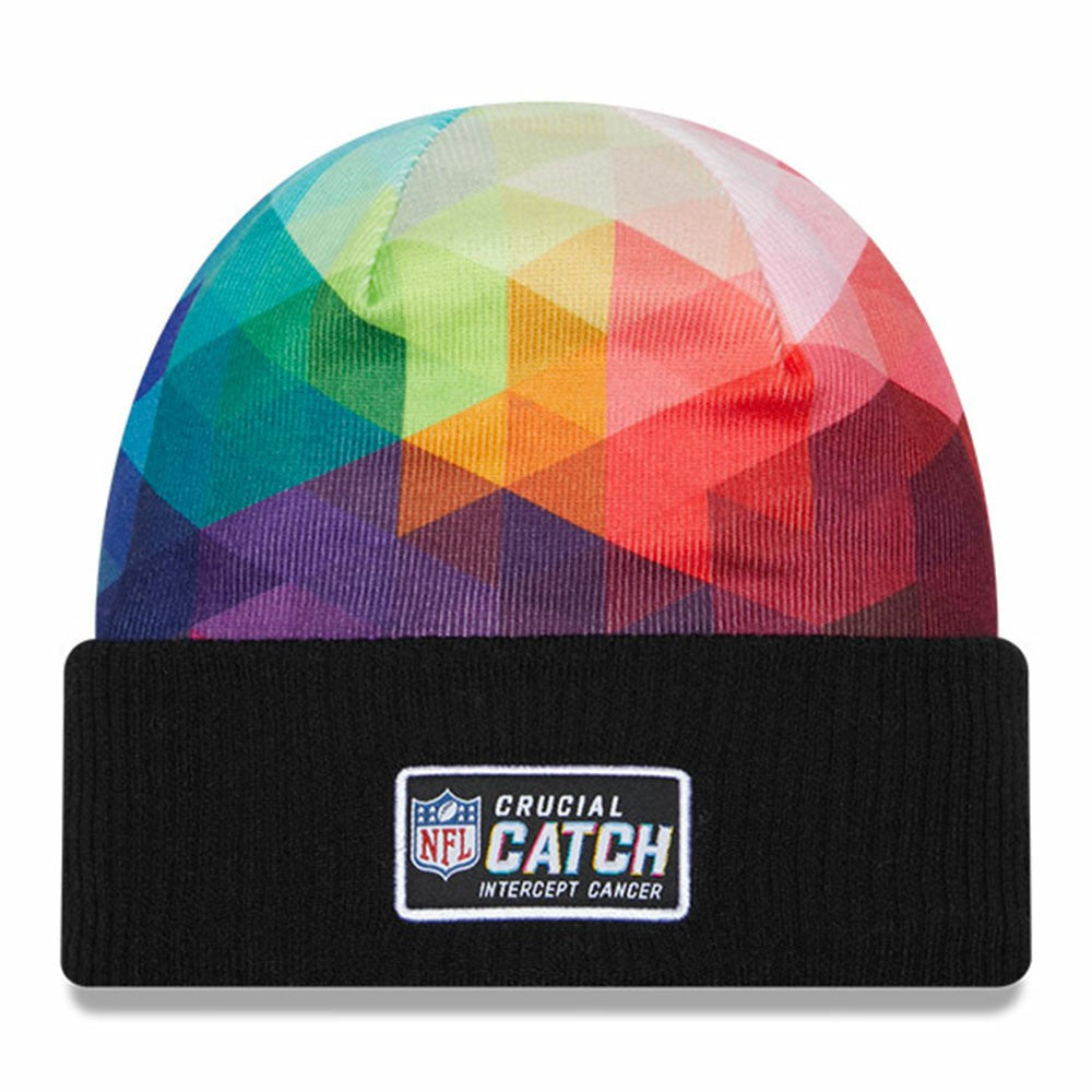 Tennessee Titans New Era 2023 NFL Crucial Catch Cuffed Knit Hat - Black outlet