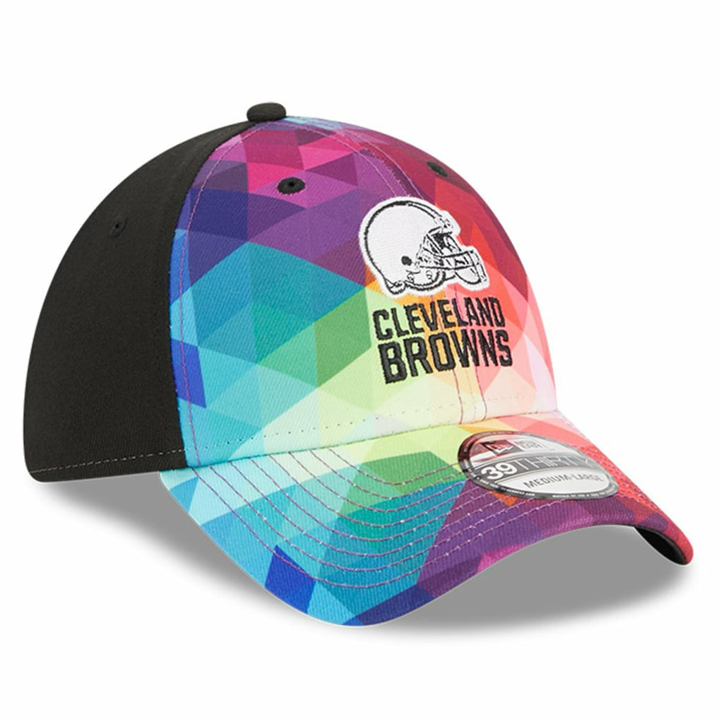 Cleveland Browns New Era 2023 NFL Crucial Catch 39THIRTY Flex Hat - Pink online