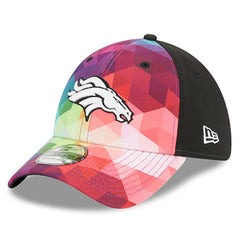 Denver Broncos New Era 2023 NFL Crucial Catch 39THIRTY Flex Hat - Pink for sale