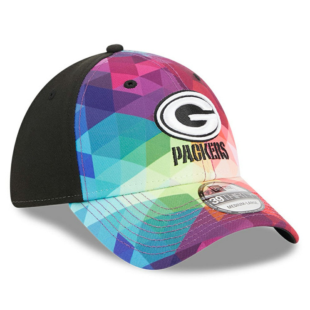 Green Bay Packers New Era 2023 NFL Crucial Catch 39THIRTY Flex Hat - Pink outlet