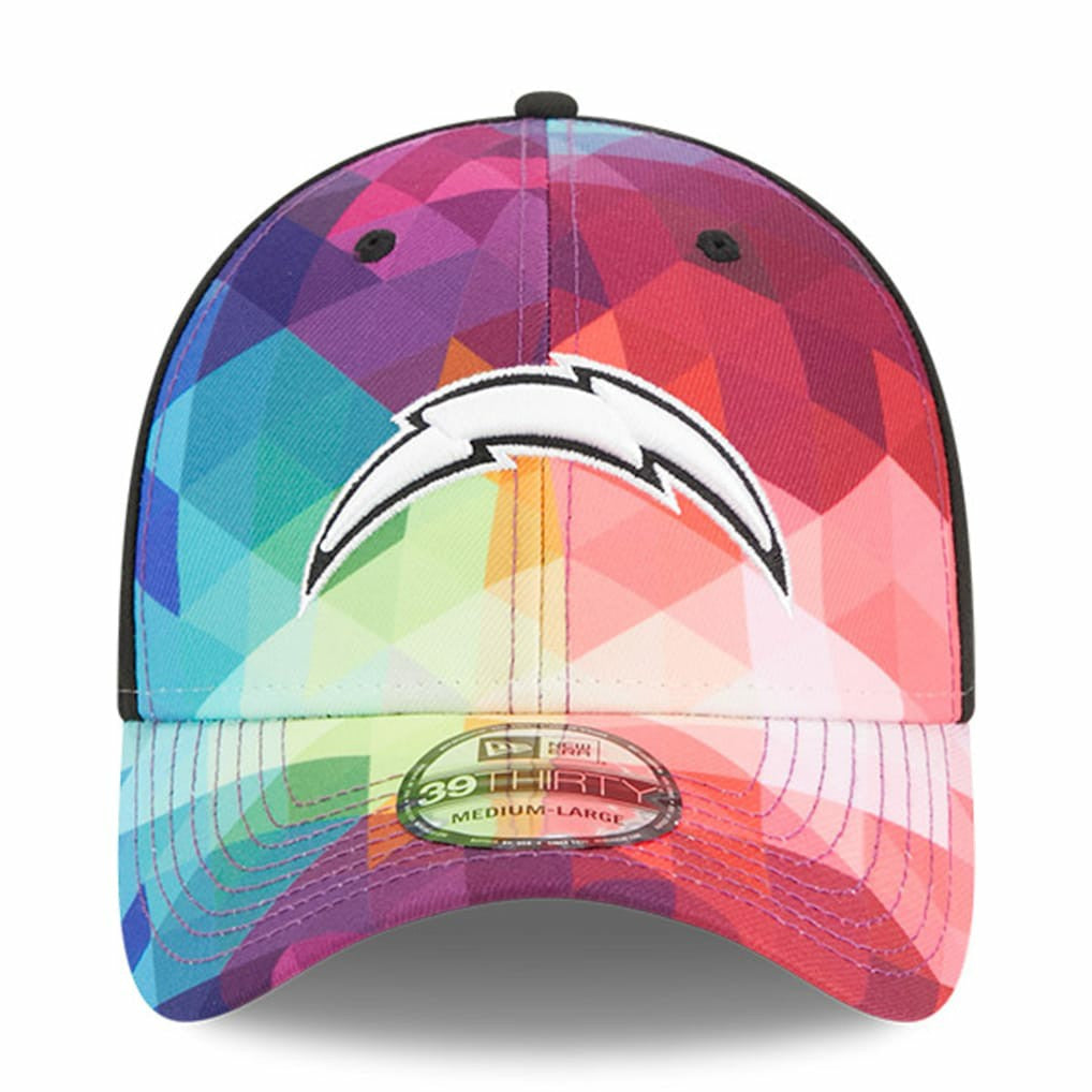 Los Angeles Chargers New Era 2023 NFL Crucial Catch 39THIRTY Flex Hat - Pink online