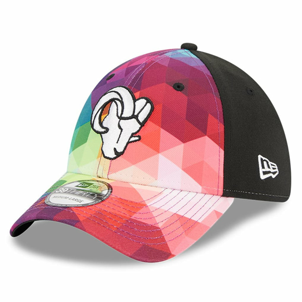 Los Angeles Rams New Era 2023 NFL Crucial Catch 39THIRTY Flex Hat - Pink outlet