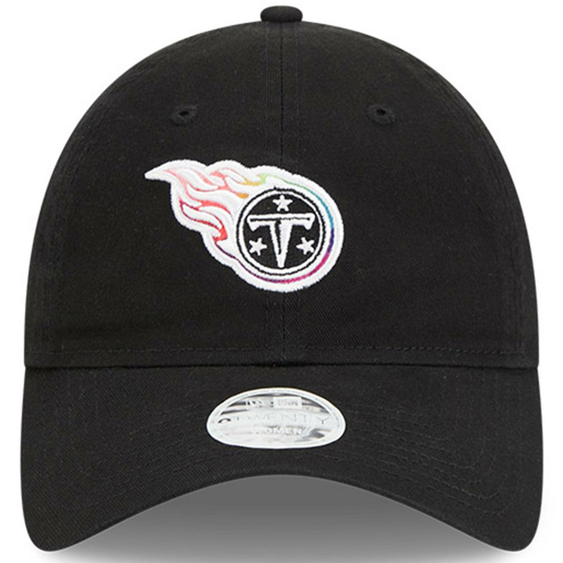Tennessee Titans New Era Women's 2023 NFL Crucial Catch 9TWENTY Adjustable Hat - Black on sale