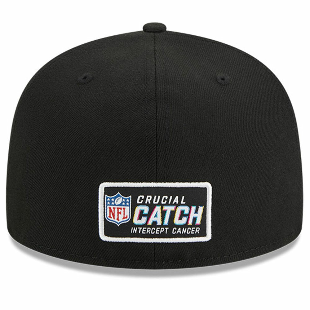 Green Bay Packers New Era 2023 NFL Crucial Catch 59FIFTY Fitted Hat - Black cheap