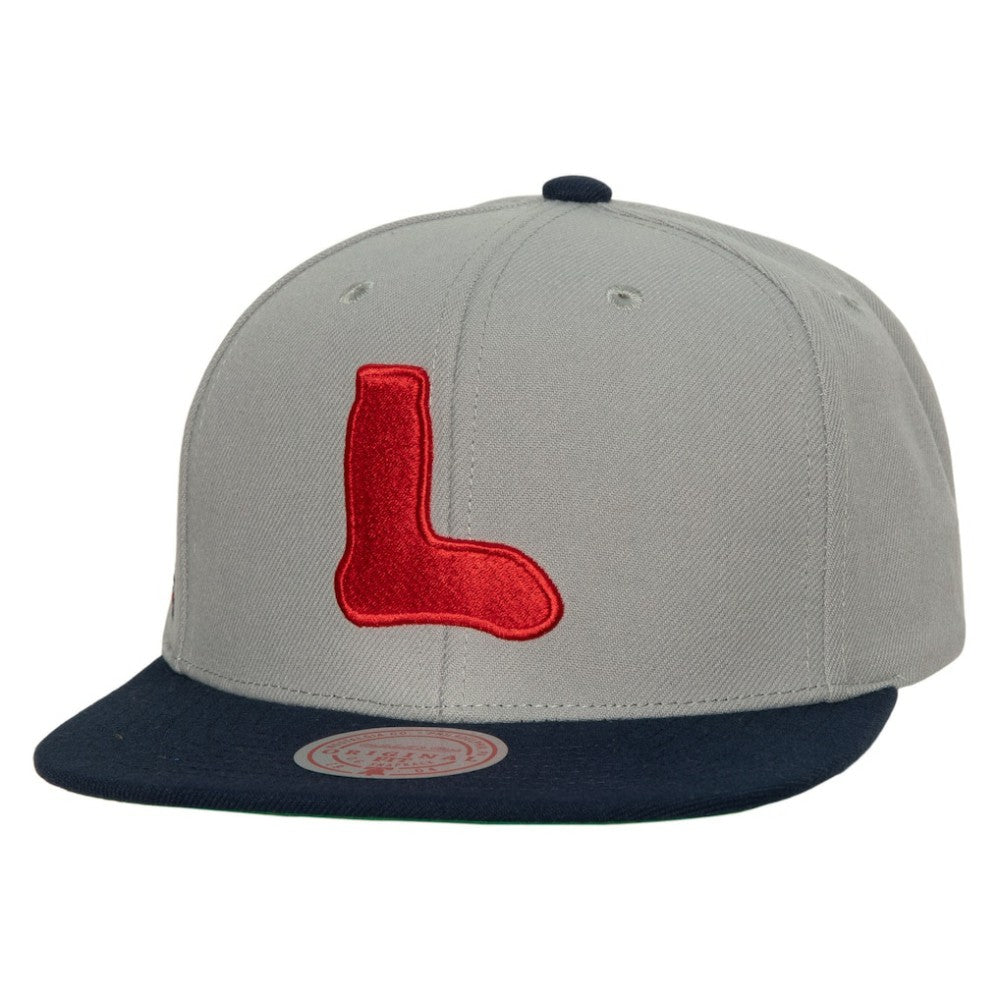 Boston Red Sox Cooperstown Collection Snapback Hat Gray