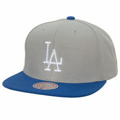 Los Angeles Dodgers Cooperstown Collection Away Snapback Hat Gray