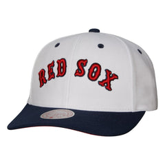 Boston Red Sox Cooperstown Collection Pro Crown Snapback Hat White