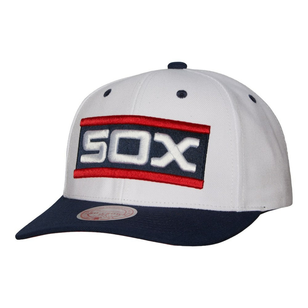 Chicago White Sox Cooperstown Collection Pro Crown Snapback Hat White