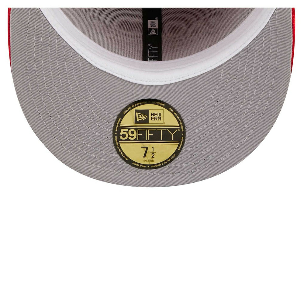 Kansas City Chiefs New Era Throwback Cord 59FIFTY Fitted Hat - Red online