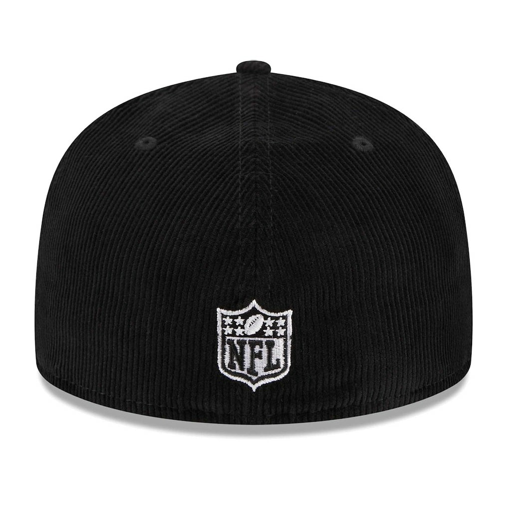 Pittsburgh Steelers New Era Throwback Cord 59FIFTY Fitted Hat - Black outlet