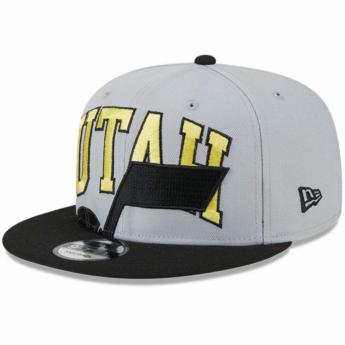 Utah Jazz Tip-Off Two-Tone 9FIFTY Snapback Hat - Gray/Black shop