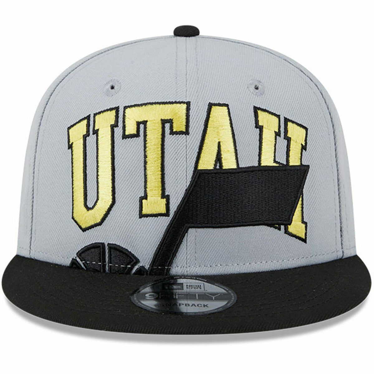 Utah Jazz Tip-Off Two-Tone 9FIFTY Snapback Hat - Gray/Black shop