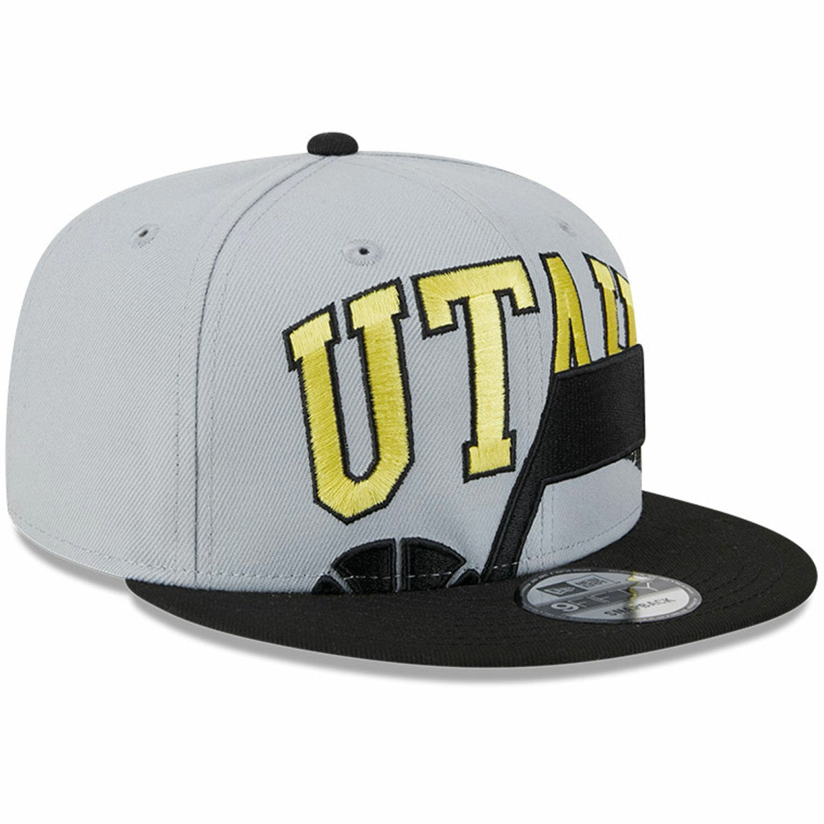 Utah Jazz Tip-Off Two-Tone 9FIFTY Snapback Hat - Gray/Black shop