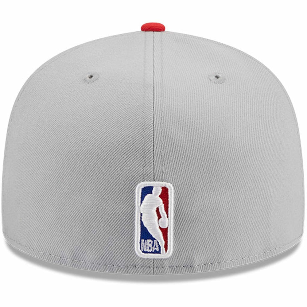 Atlanta Hawks Tip-Off Two-Tone 59FIFTY Fitted Hat - Gray/Red outlet