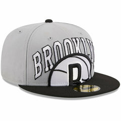 Brooklyn Nets Tip-Off Two-Tone 59FIFTY Fitted Hat - Gray/Black discount
