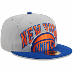 New York Knicks Tip-Off Two-Tone 59FIFTY Fitted Hat - Gray/Blue online