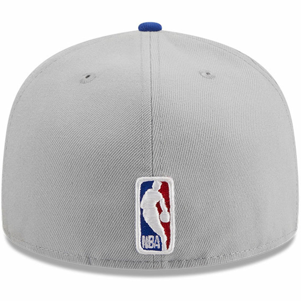 New York Knicks Tip-Off Two-Tone 59FIFTY Fitted Hat - Gray/Blue online