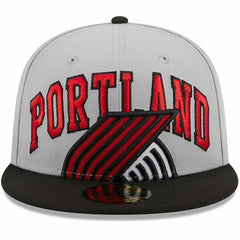 Portland Trail Blazers Tip-Off Two-Tone 59FIFTY Fitted Hat - Gray/Black on sale