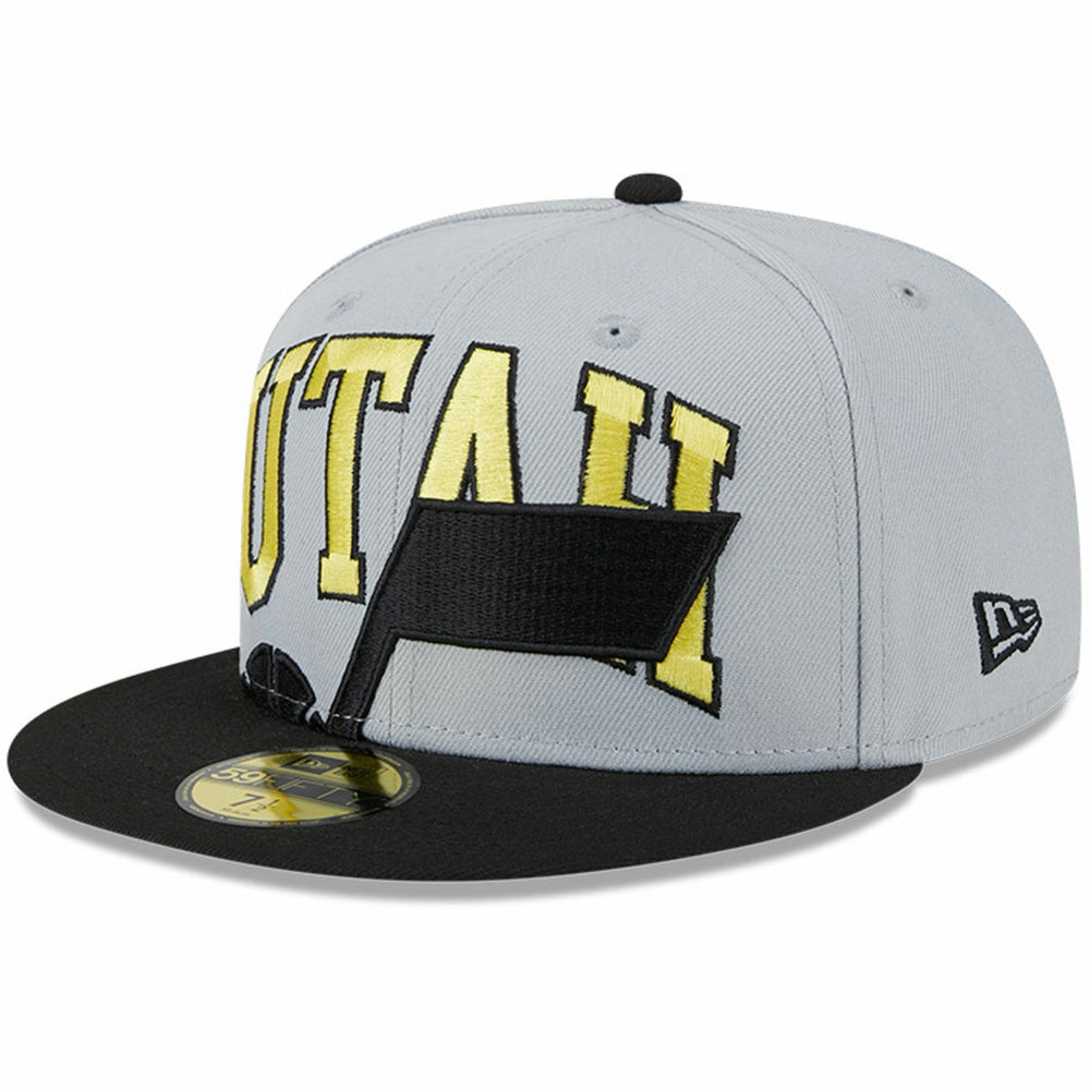 Utah Jazz Tip-Off Two-Tone 59FIFTY Fitted Hat - Gray/Black outlet
