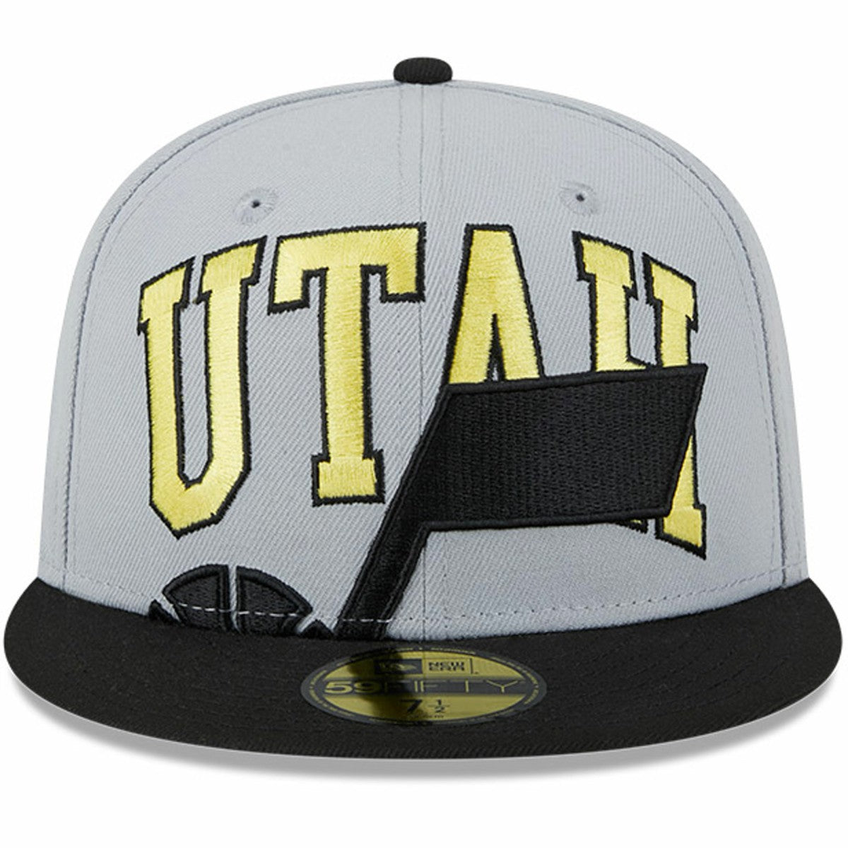 Utah Jazz Tip-Off Two-Tone 59FIFTY Fitted Hat - Gray/Black outlet