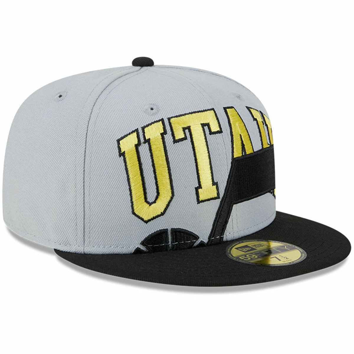 Utah Jazz Tip-Off Two-Tone 59FIFTY Fitted Hat - Gray/Black outlet