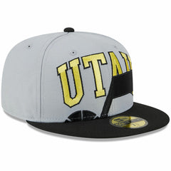 Utah Jazz Tip-Off Two-Tone 59FIFTY Fitted Hat - Gray/Black outlet