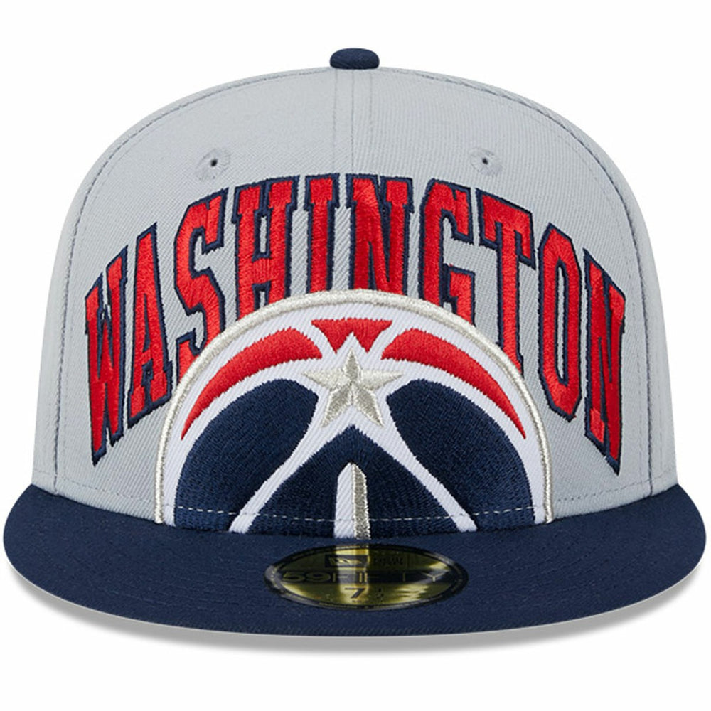 Washington Wizards Tip-Off Two-Tone 59FIFTY Fitted Hat - Gray/Navy on sale