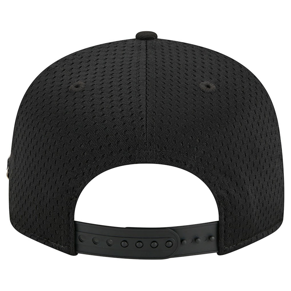 Philadelphia 76ers Post-Up Pin Mesh 9FIFTY Snapback Hat - Black sale