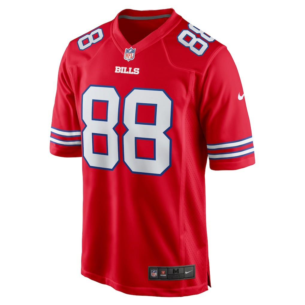 Dawson Knox Buffalo Bills Alternate Game Jersey - Red discount