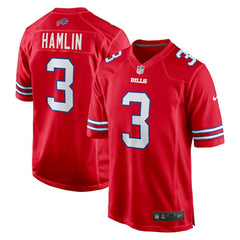 Damar Hamlin Buffalo Bills Alternate Game Jersey - Red cheap