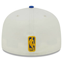 Golden State Warriors Piped Pop Panel 59FIFTY Fitted Hat sale - Cream for sale