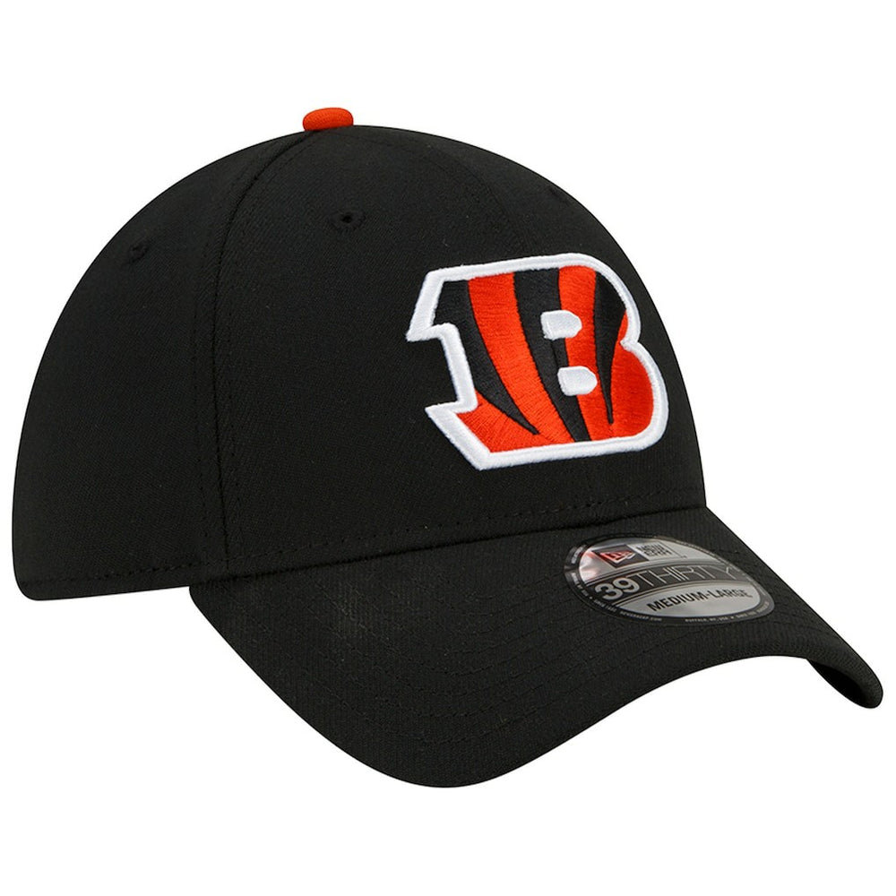 Cincinnati Bengals New Era Classic 39THIRTY Flex Hat - Black cheap