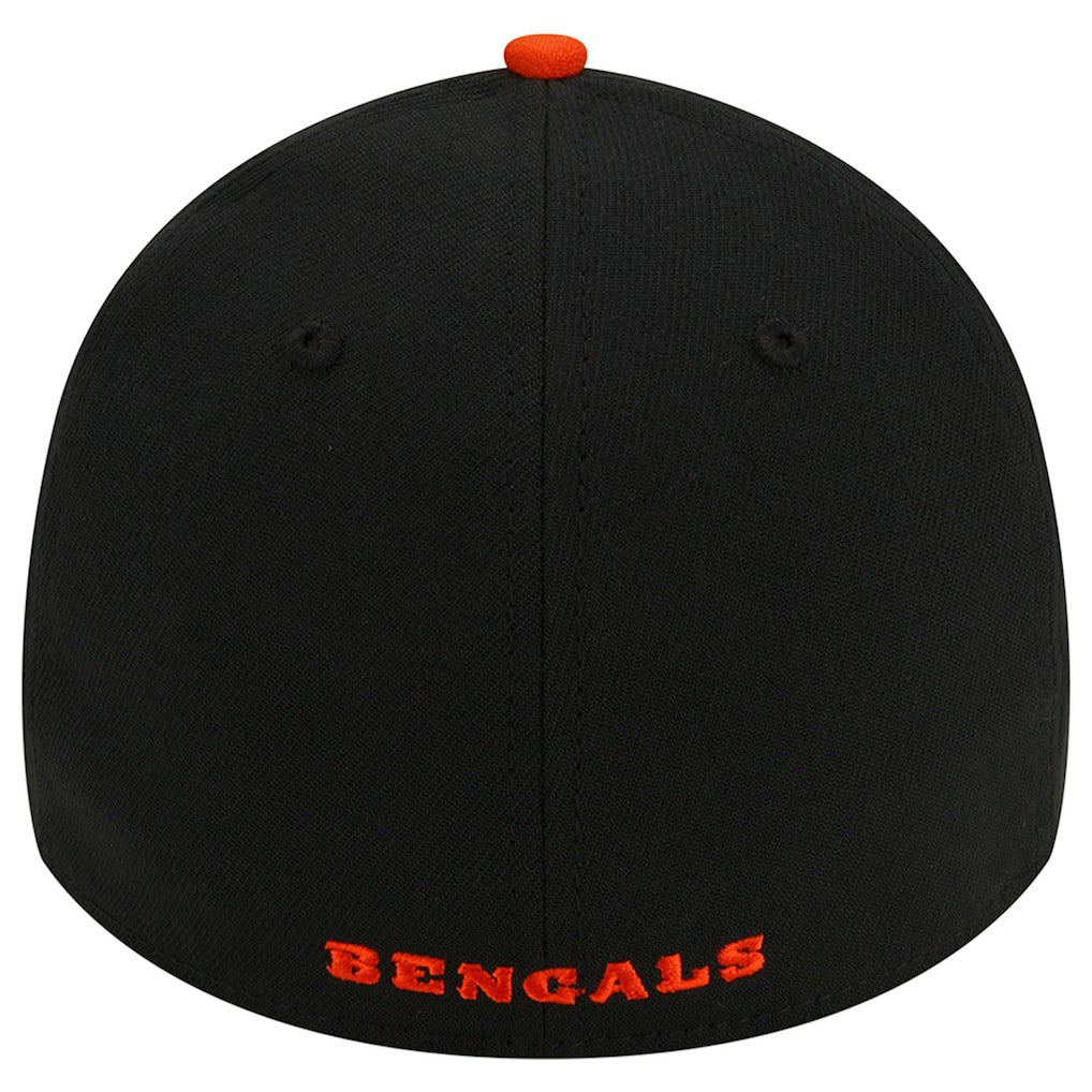 Cincinnati Bengals New Era Classic 39THIRTY Flex Hat - Black cheap