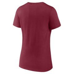 Cleveland Cavaliers Women's Team Pride V-Neck T-Shirt sale - Wine discount