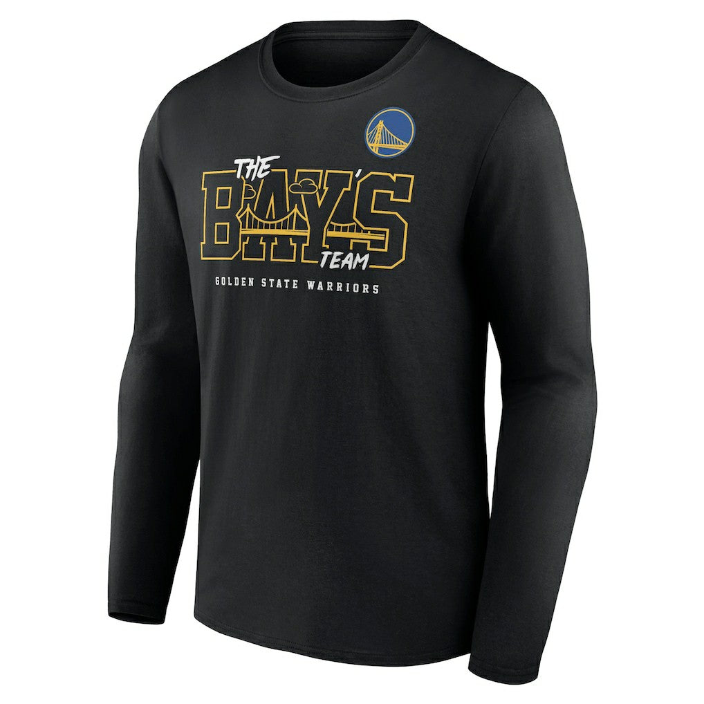 Golden State Warriors Team Pride Long Sleeve T-Shirt sale - Black cheap