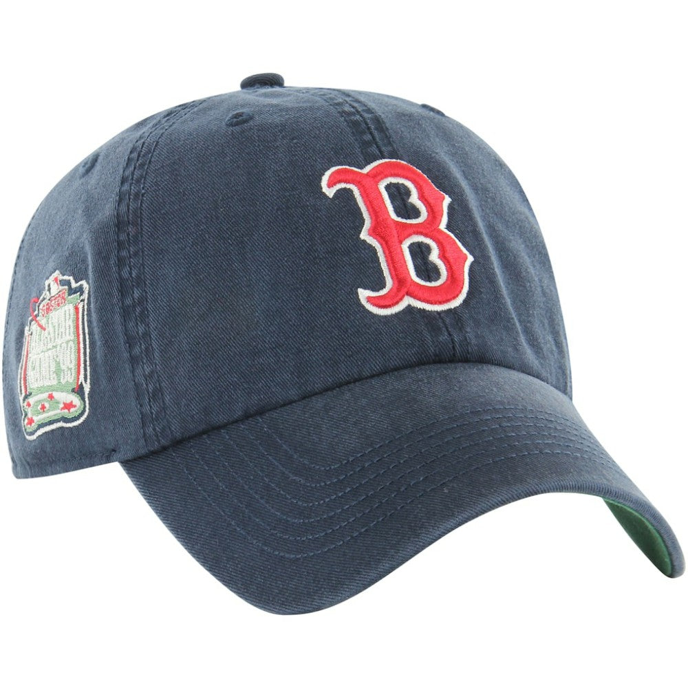 Boston Red Sox Sure Shot Classic Franchise Fitted Hat Navy