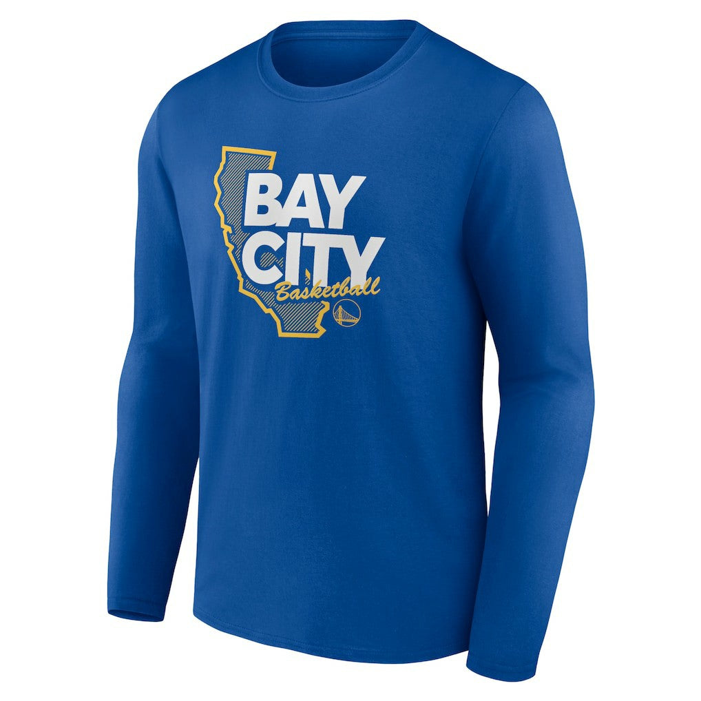 Golden State Warriors Huddle Long Sleeve T-Shirt sale - Royal shop